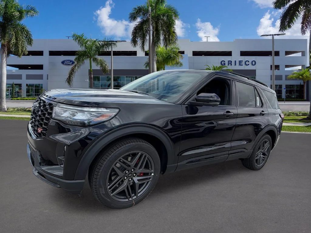 New 2027 Agate Black Metallic Ford ST image 3