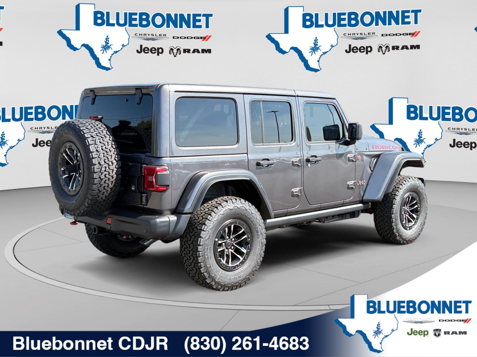 New 2026 Granite Crystal Metallic Clear-Coat Exterior Paint Jeep Rubicon X image 5