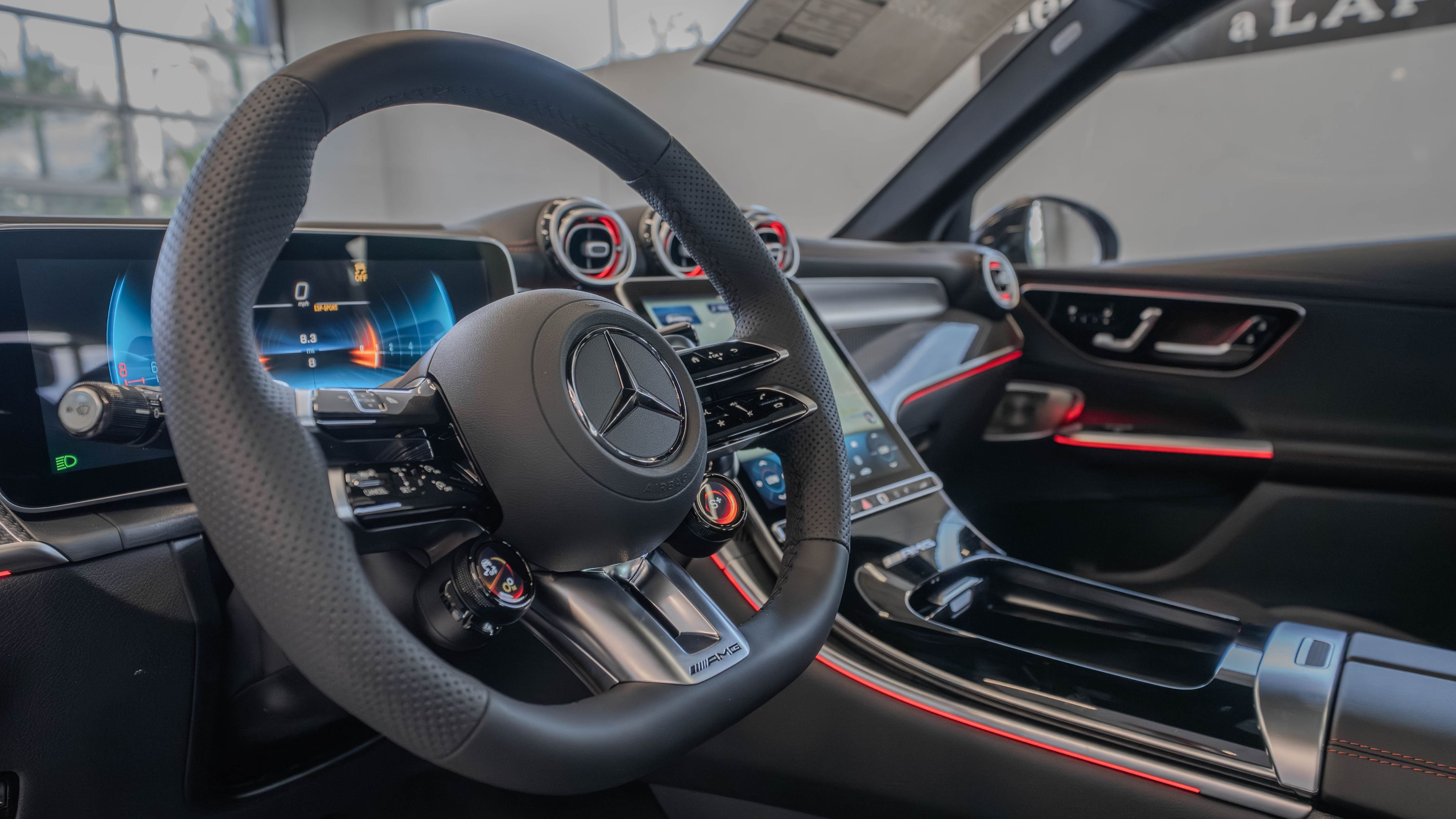 New 2026 Obsidian Black Metallic Mercedes-Benz GLC 43 AMG® image 7