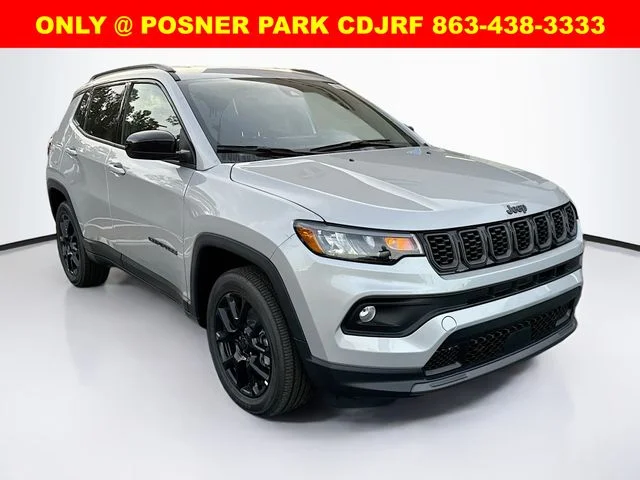 New 2026 Silver Zynith Metallic Clear-Coat Exterior Paint Jeep Latitude image 3