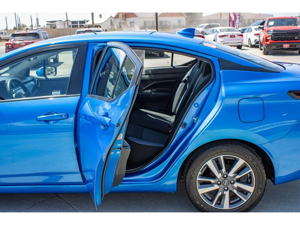 Used 2023 Electric Blue Metallic Nissan SV image 15