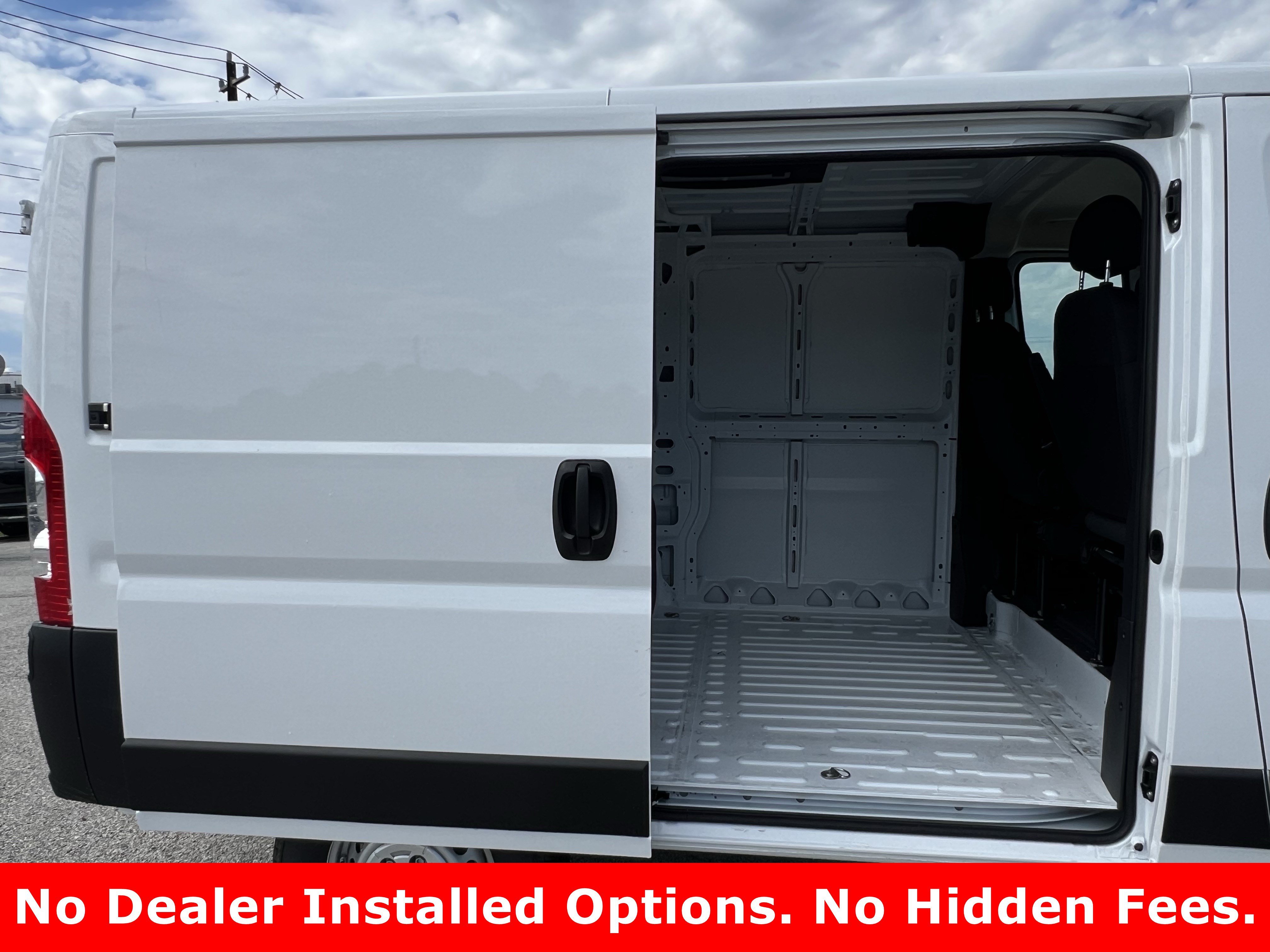 New 2026 Bright White Clear-Coat Exterior Paint RAM Tradesman image 28