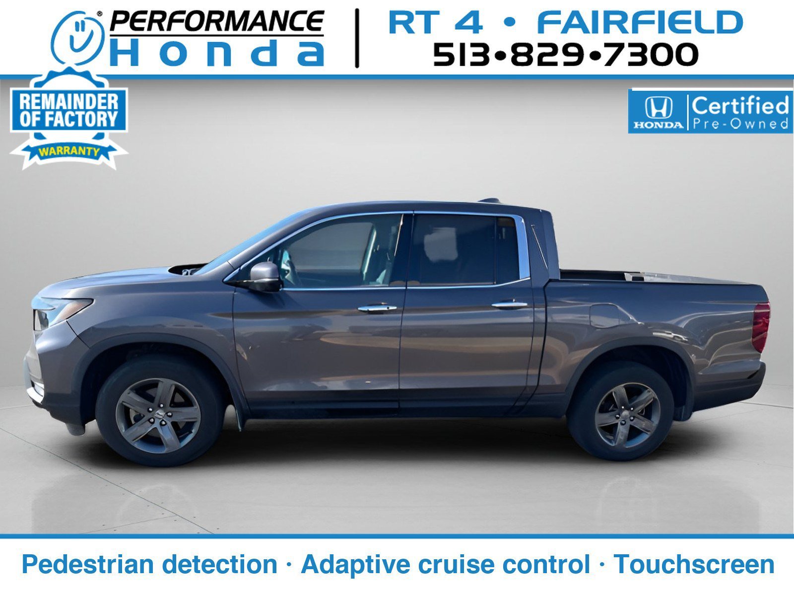 Certified Used 2022 Modern Steel Metallic Honda RTL-E image 1