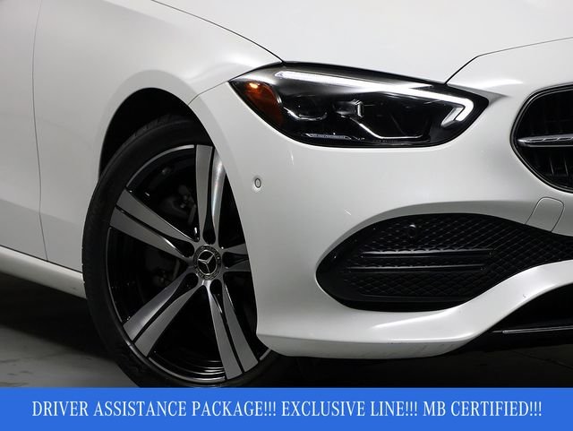 Certified Used 2023 Polar White Mercedes-Benz C 300 image 3
