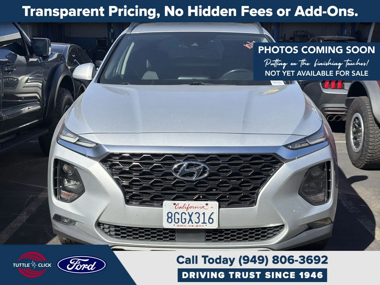 Used 2019 Symphony Silver Hyundai SEL Plus image 1