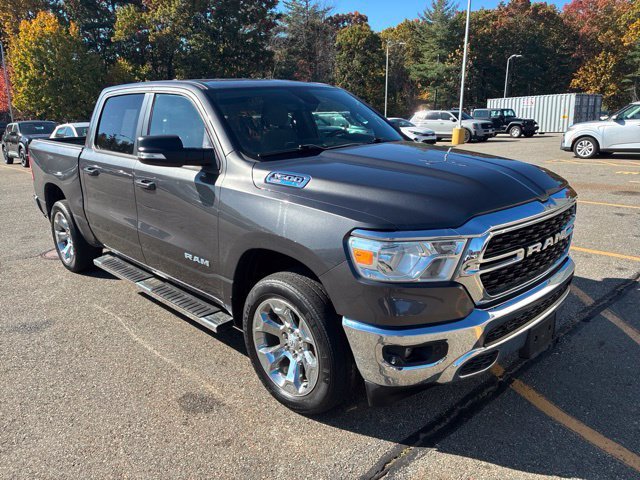 Used 2022 Granite Crystal Metallic Clearcoat RAM Big Horn/Lone Star image 1