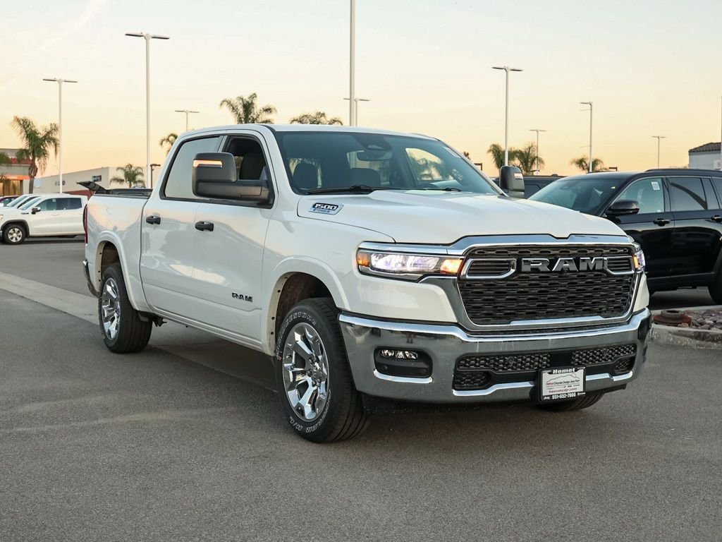 New 2026 Bright White Clear-Coat Exterior Paint RAM Big Horn/Lone Star image 1