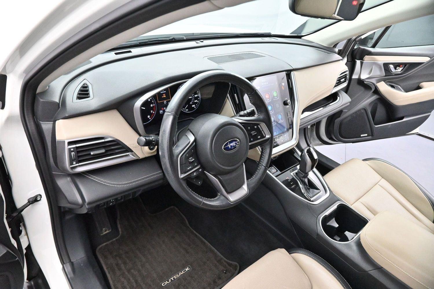 Used 2022 Crystal White Pearl Subaru Limited image 13