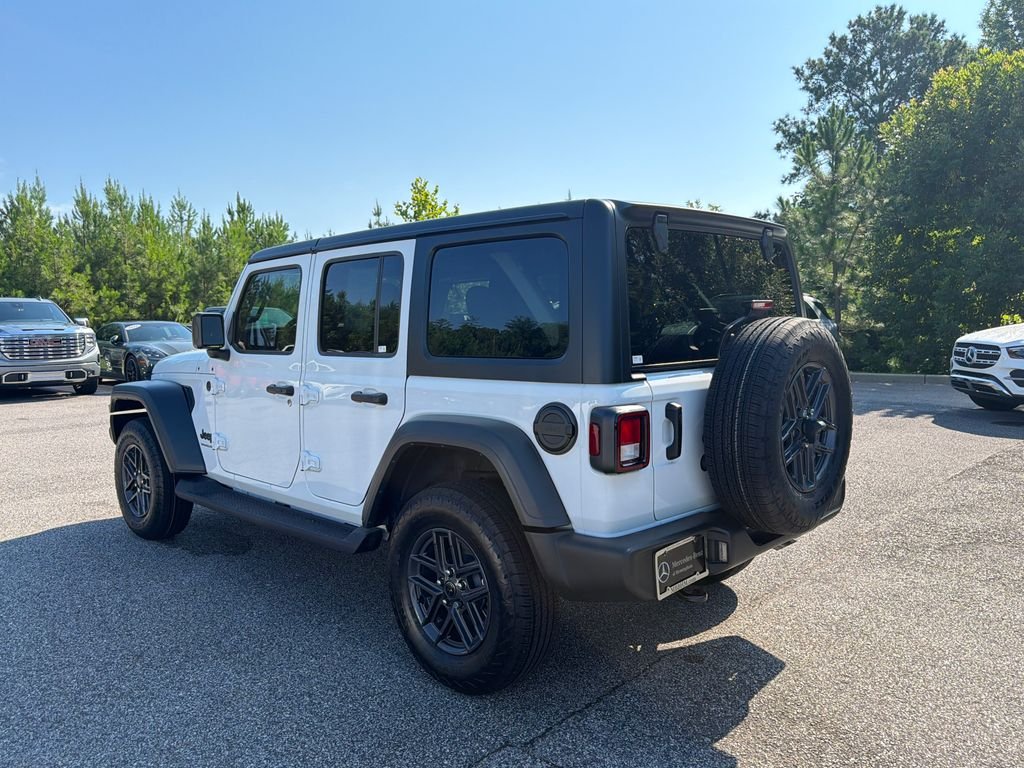 Used 2024 Bright White Clearcoat Jeep Sport S image 17