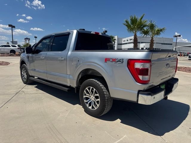 Certified Used 2021 Silver Ford Lariat image 3