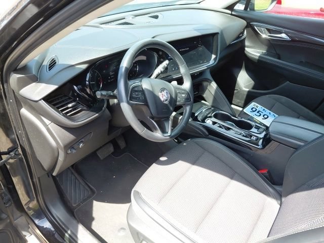 Used 2022 EBONY TWILIGHT METALLIC Buick Preferred image 6