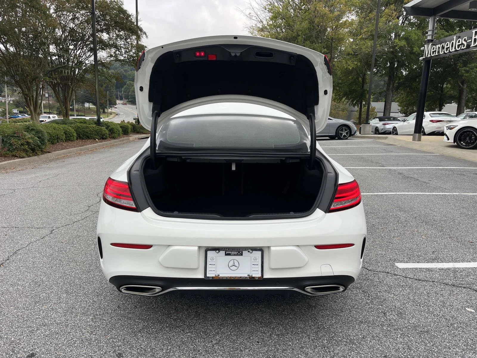 Certified Used 2021 Polar White Mercedes-Benz C 300 4MATIC® Coupe image 10