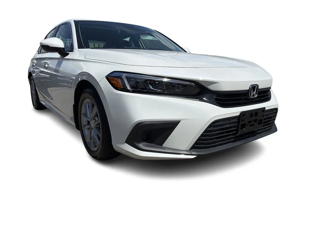 Used 2023 Platinum White Pearl Honda Sedan EX CVT Certified Pre-Owned   Clean Title   O image 2
