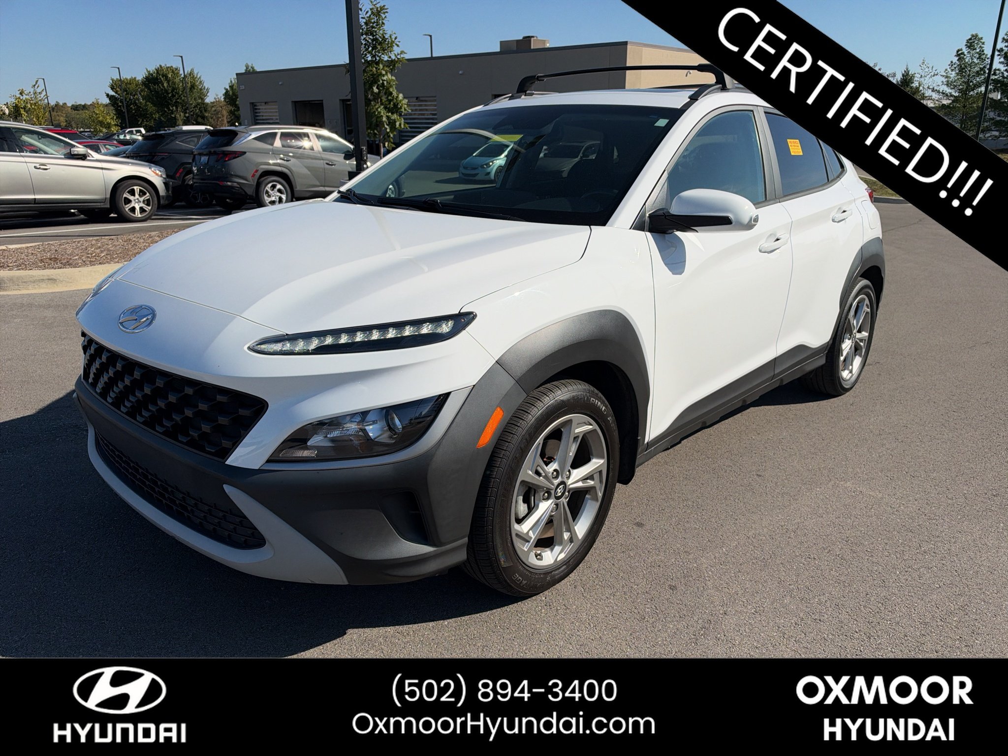Certified Used 2022 Lunar White Hyundai SEL image 3
