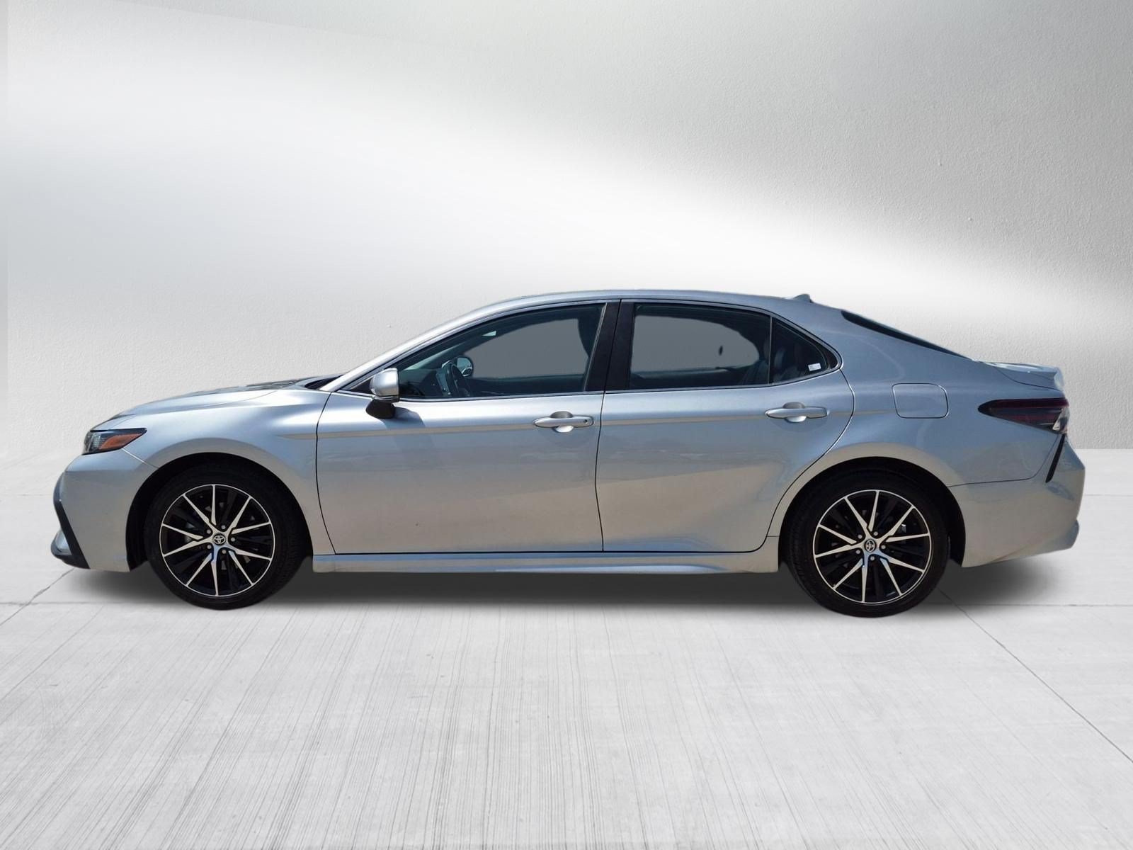 Certified Used 2022 Silver Toyota SE image 2