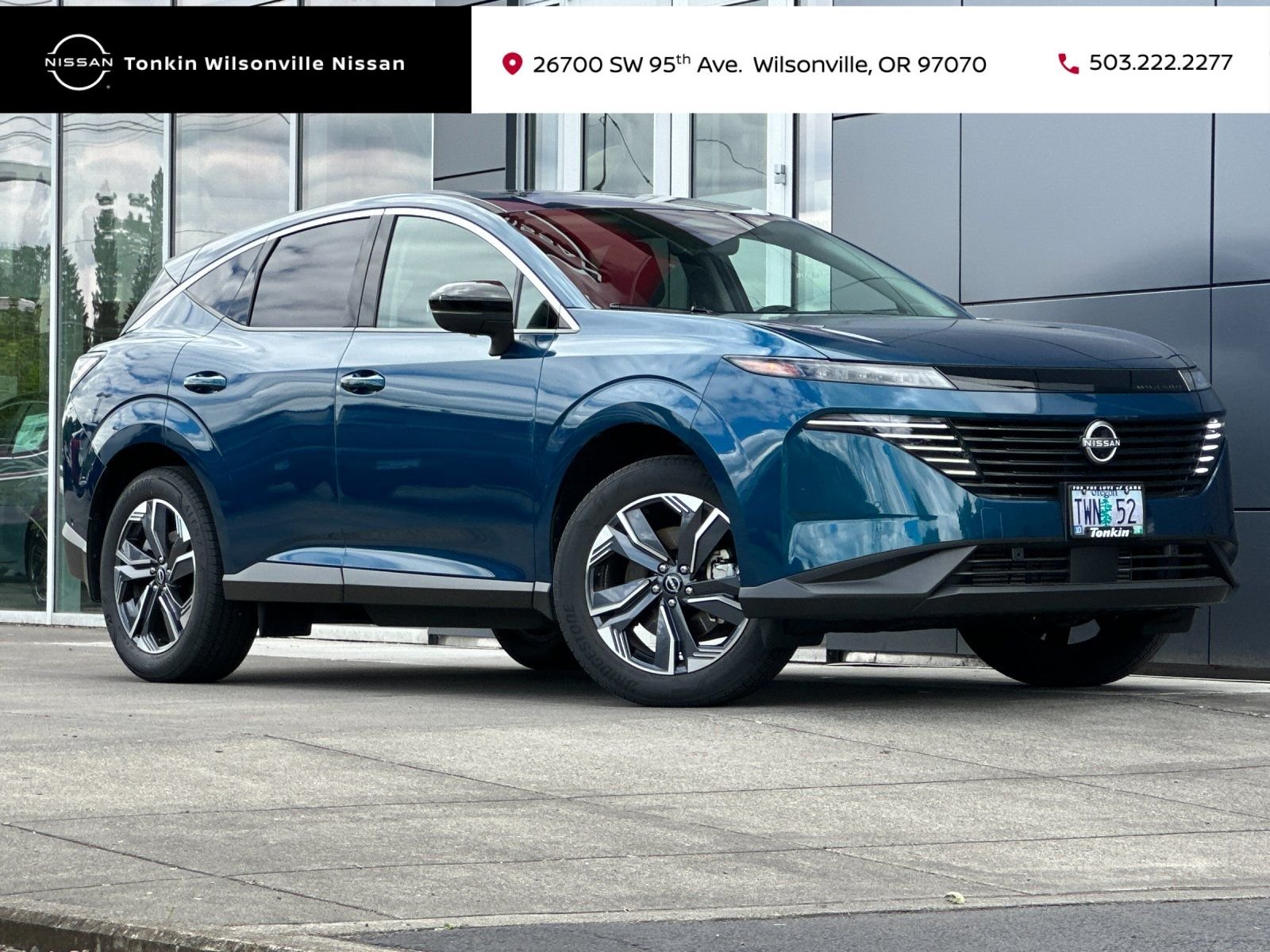 Used 2025 Aurora Blue Pearl Metallic Nissan SL image 1