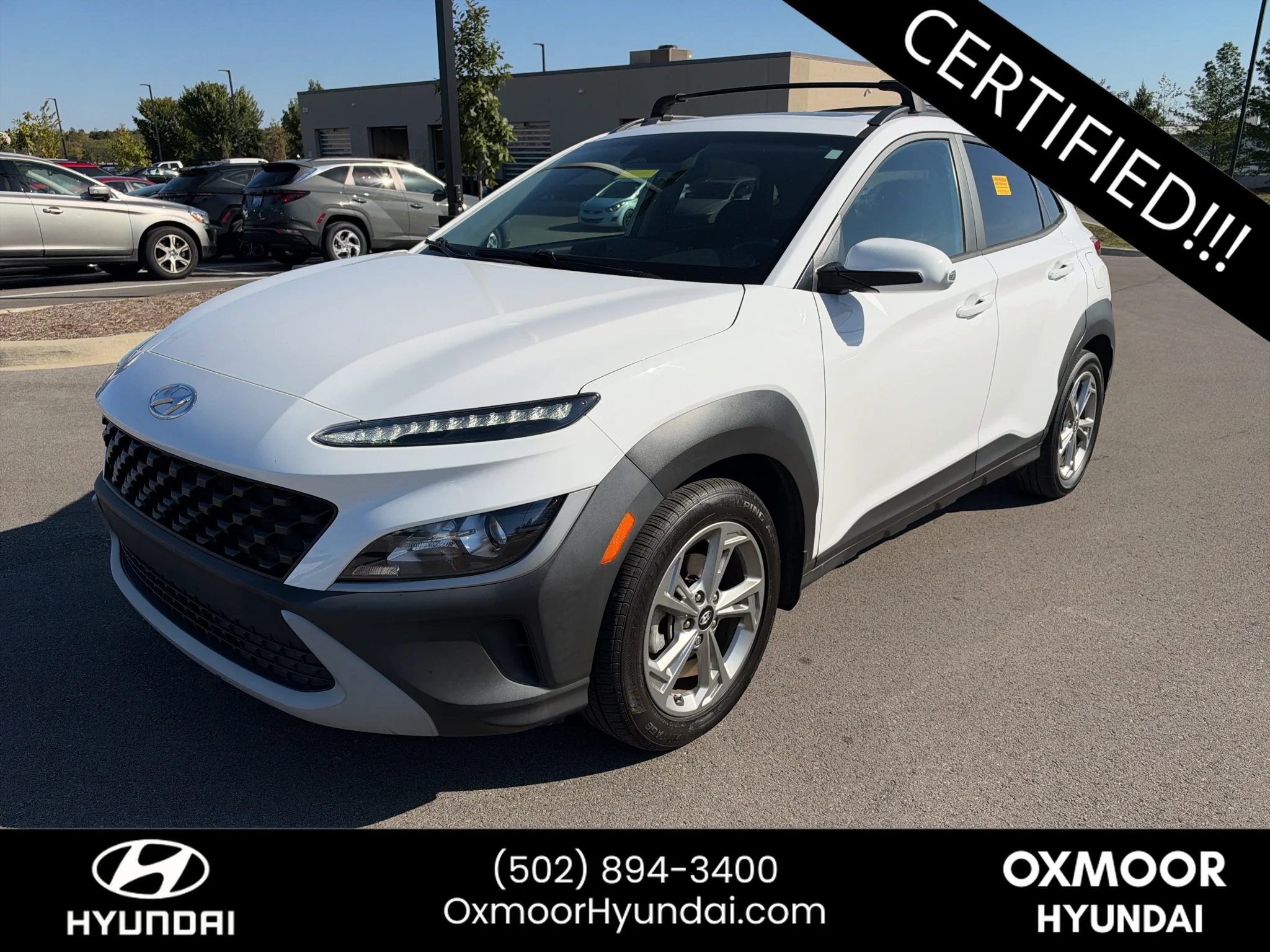 Certified Used 2022 Lunar White Hyundai SEL image 3