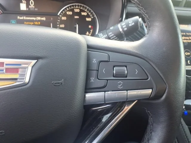 Used 2025 Crystal White Tricoat Cadillac Premium Luxury image 19