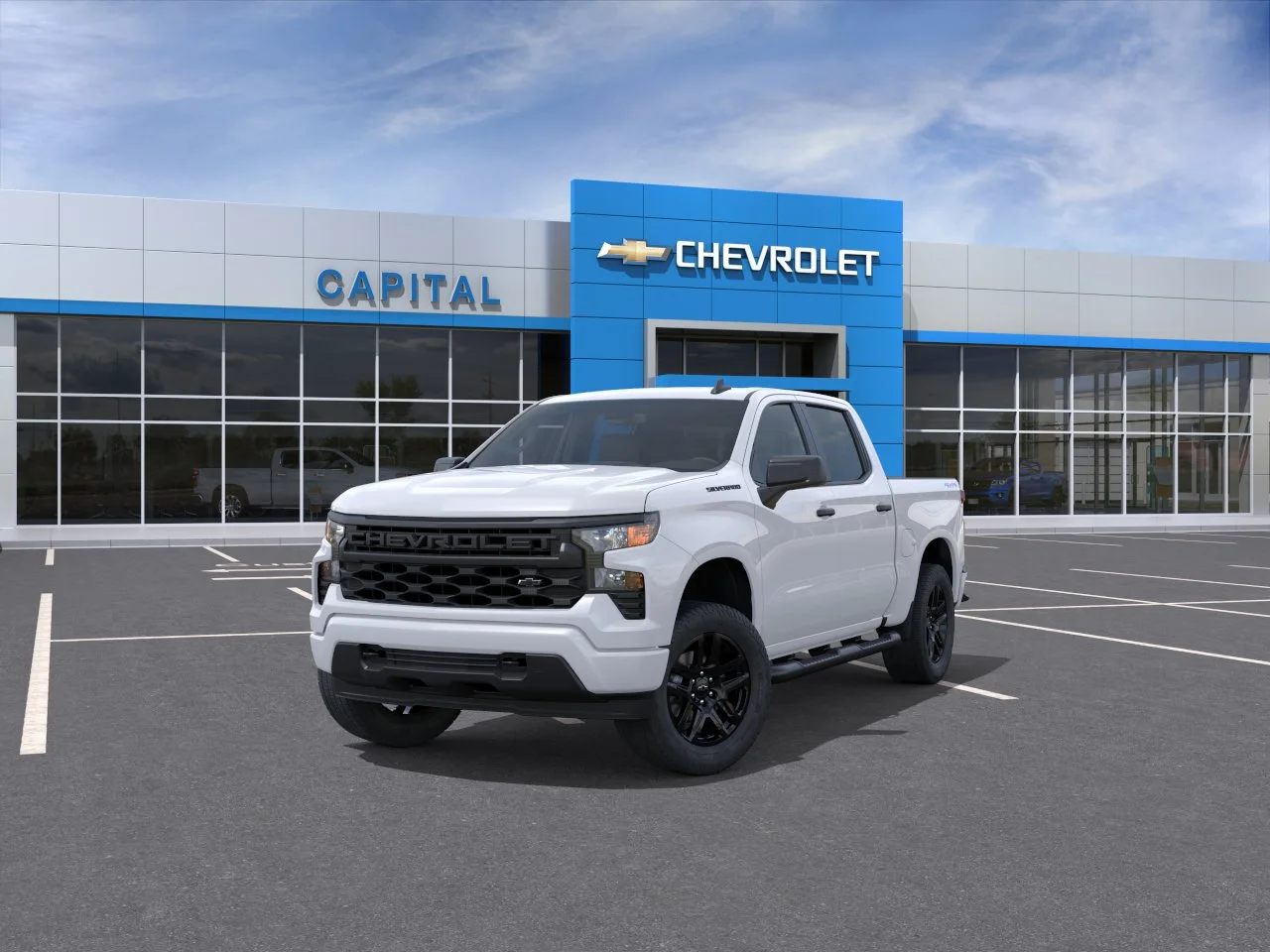 New 2026 Summit White Chevrolet Custom image 8