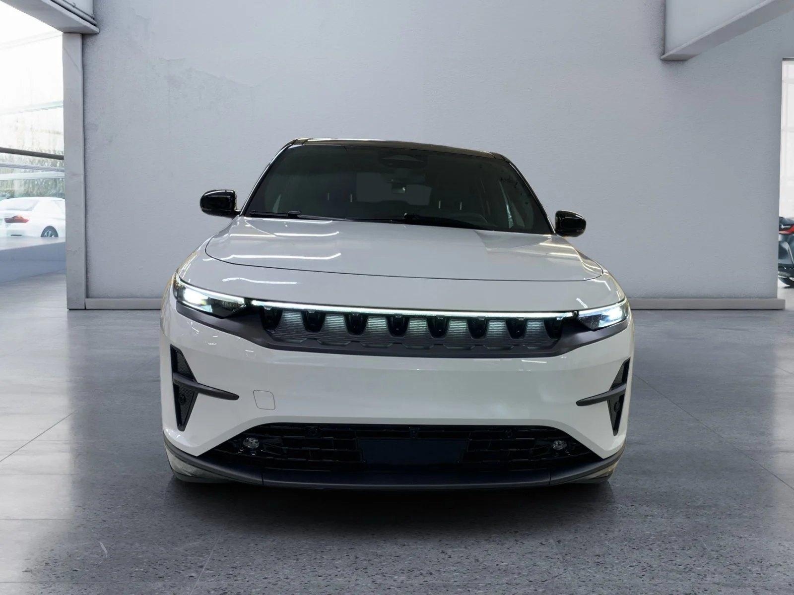 Used 2025 Bright White Jeep Limited image 8