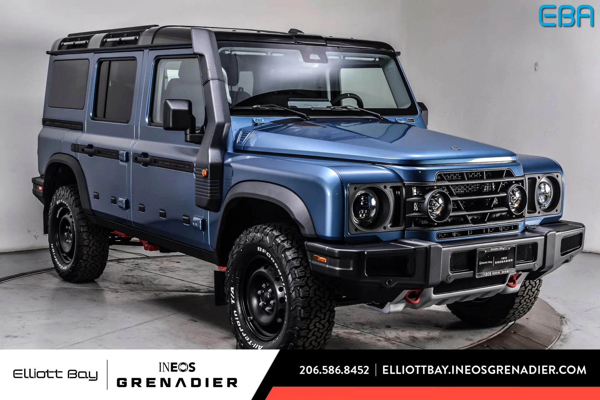 New 2026 Shale Blue Metallic INEOS Trialmaster Edition image 1