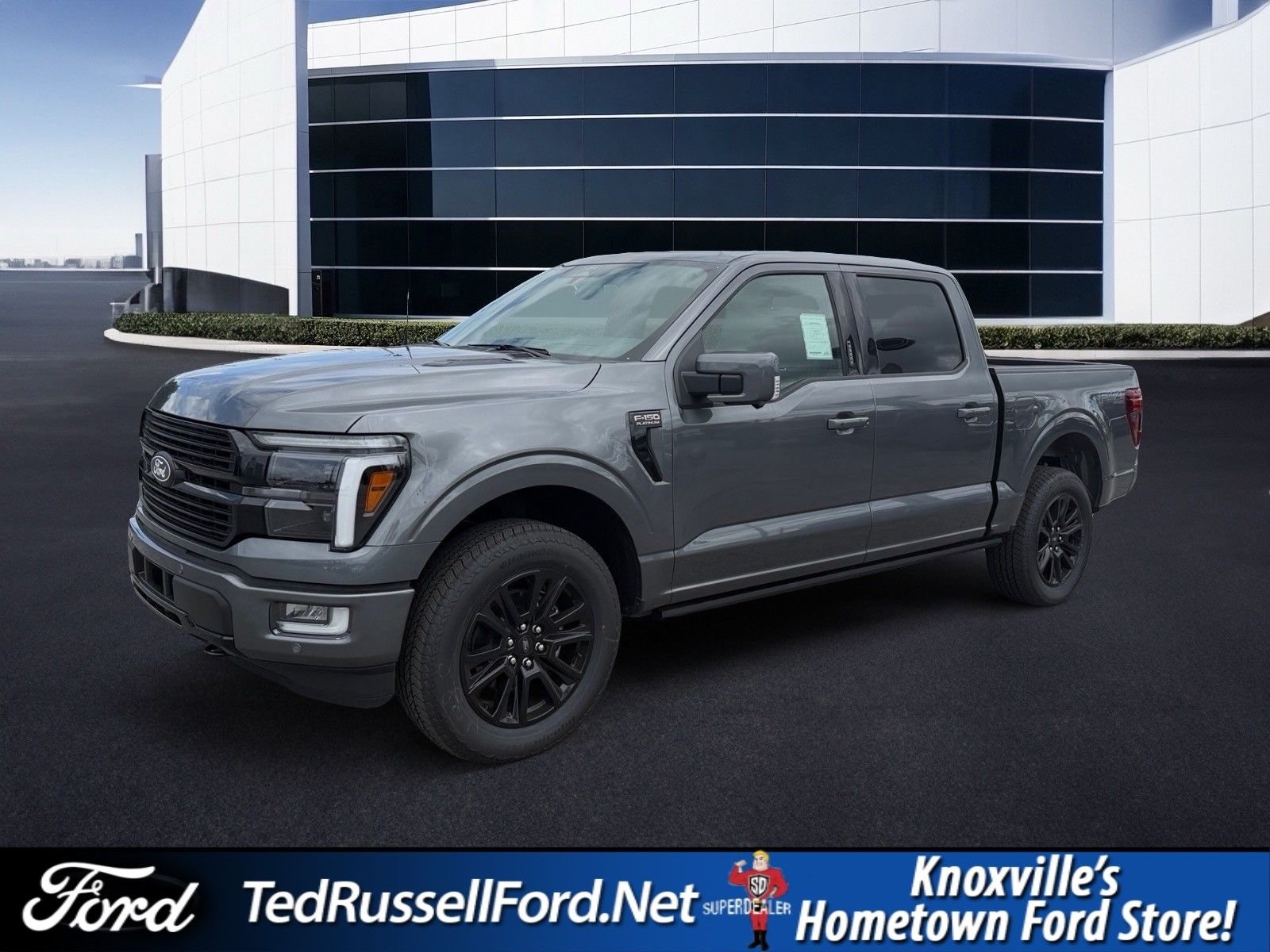 New 2026 Carbonized Gray Metallic Ford Platinum® image 1