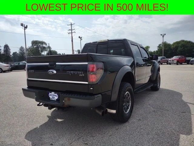 Used 2011 Tuxedo Black Metallic Ford SVT Raptor image 7