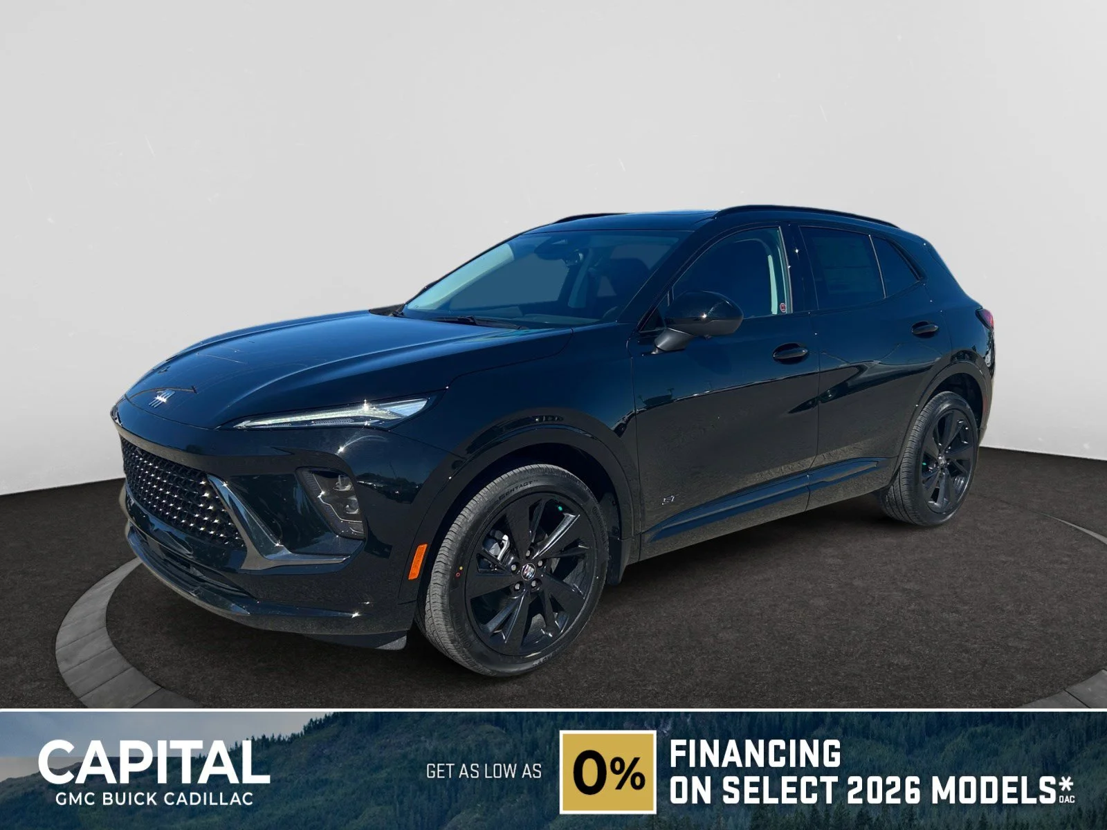New 2026 Ebony Twilight Metallic Buick Sport Touring AWD image 1
