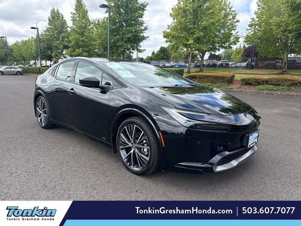Used 2024 Midnight Black Metallic Toyota Limited image 1