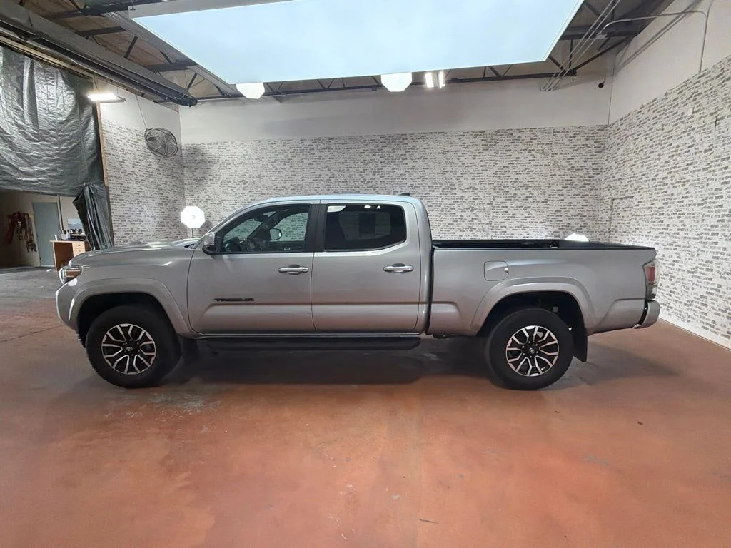 Used 2021 Silver Sky Metallic Toyota TRD Sport image 4