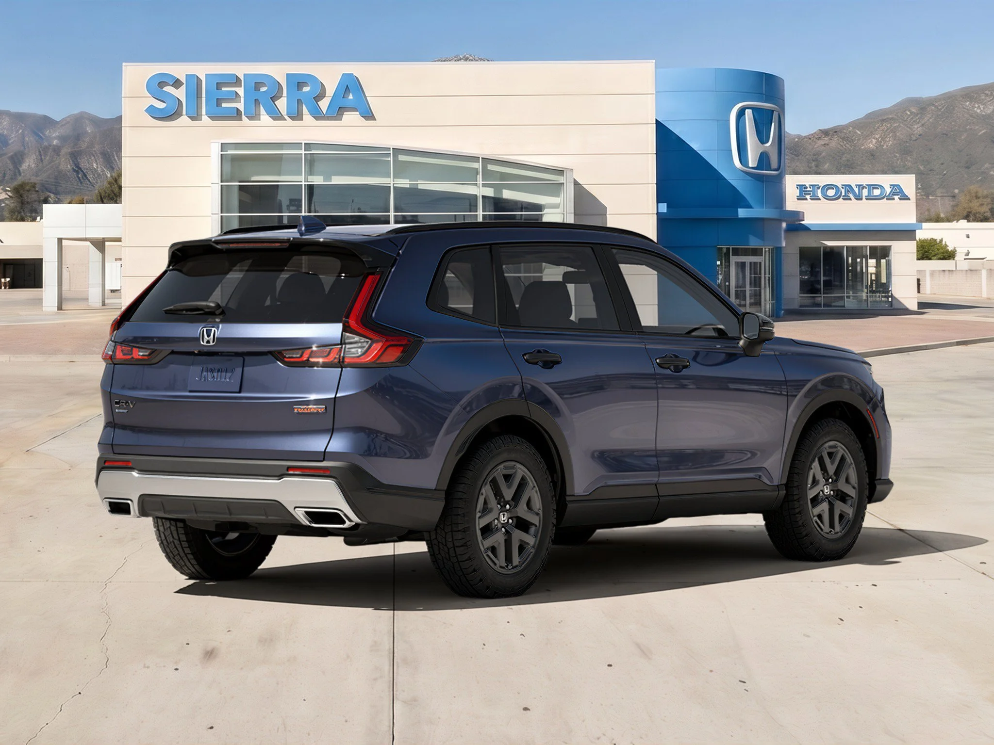 New 2027 Canyon River Blue Metallic Honda TrailSport Hybrid AWD image 3