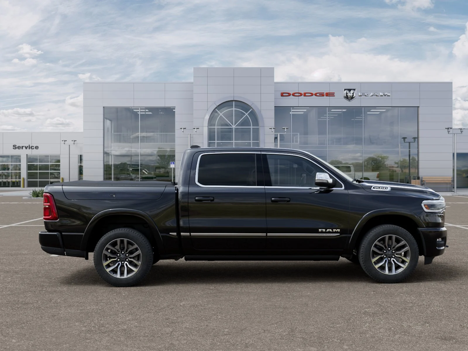 New 2026 Diamond Black Crystal Pearl-Coat Exterior Paint RAM Limited image 101