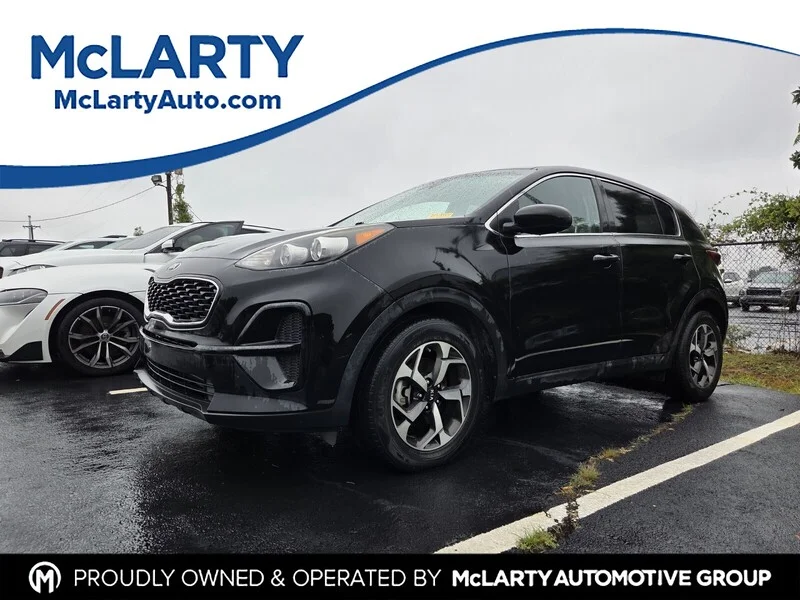 Used 2020 Black Cherry Pearl KIA LX image 1