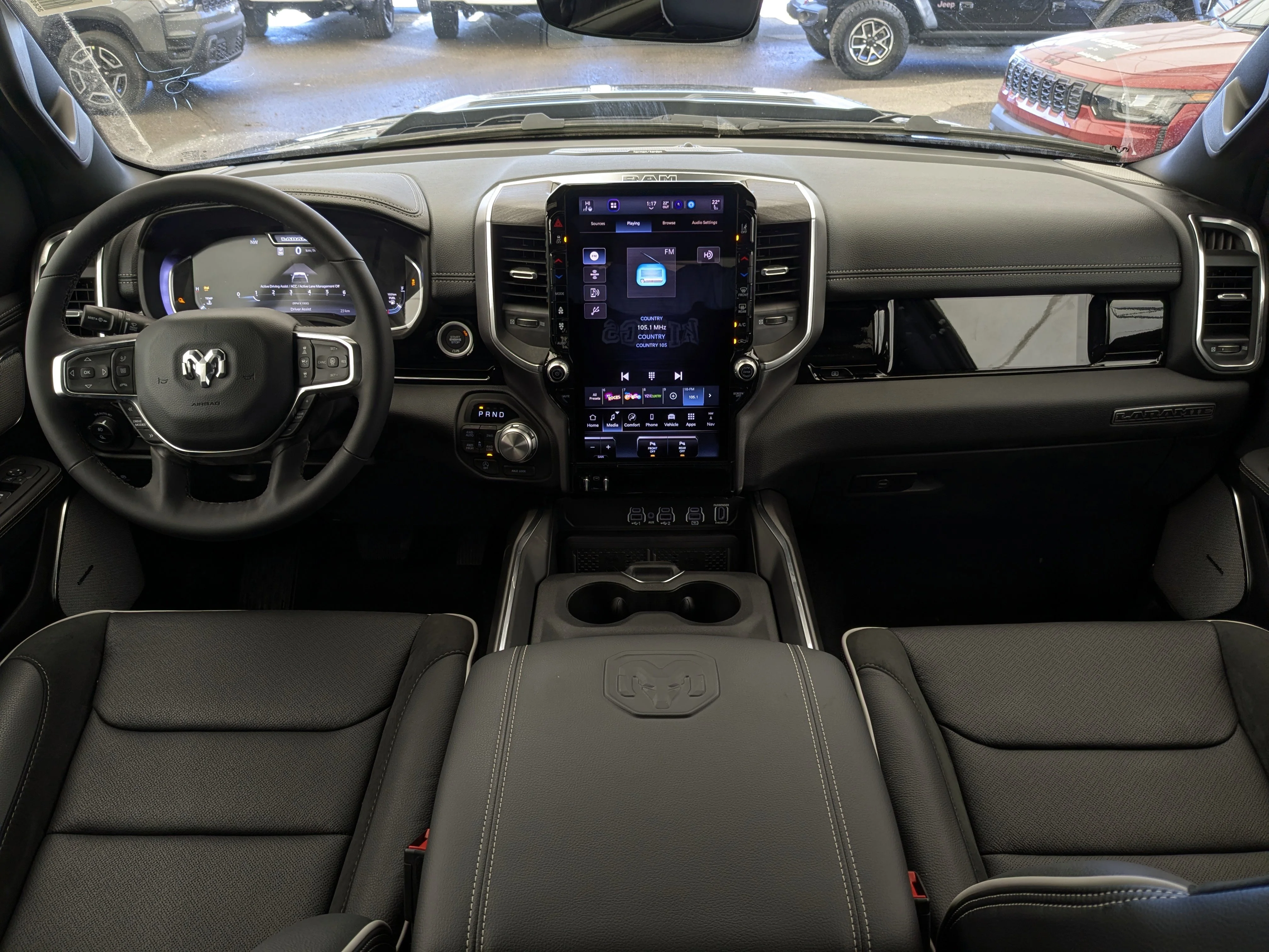 New 2026 Black RAM Laramie - - Night Edition - Laramie Lvl 2 Grp - Advanced Safety Grp II - 3.0L Hurricane Twin Turbo & image 25