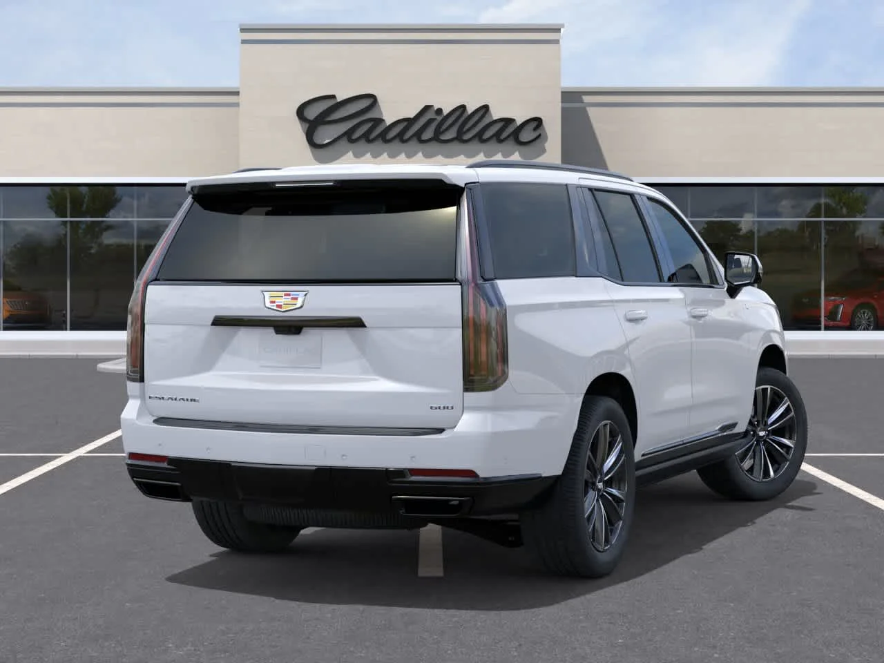 New 2026 Vibrant White Tricoat Cadillac Sport image 4