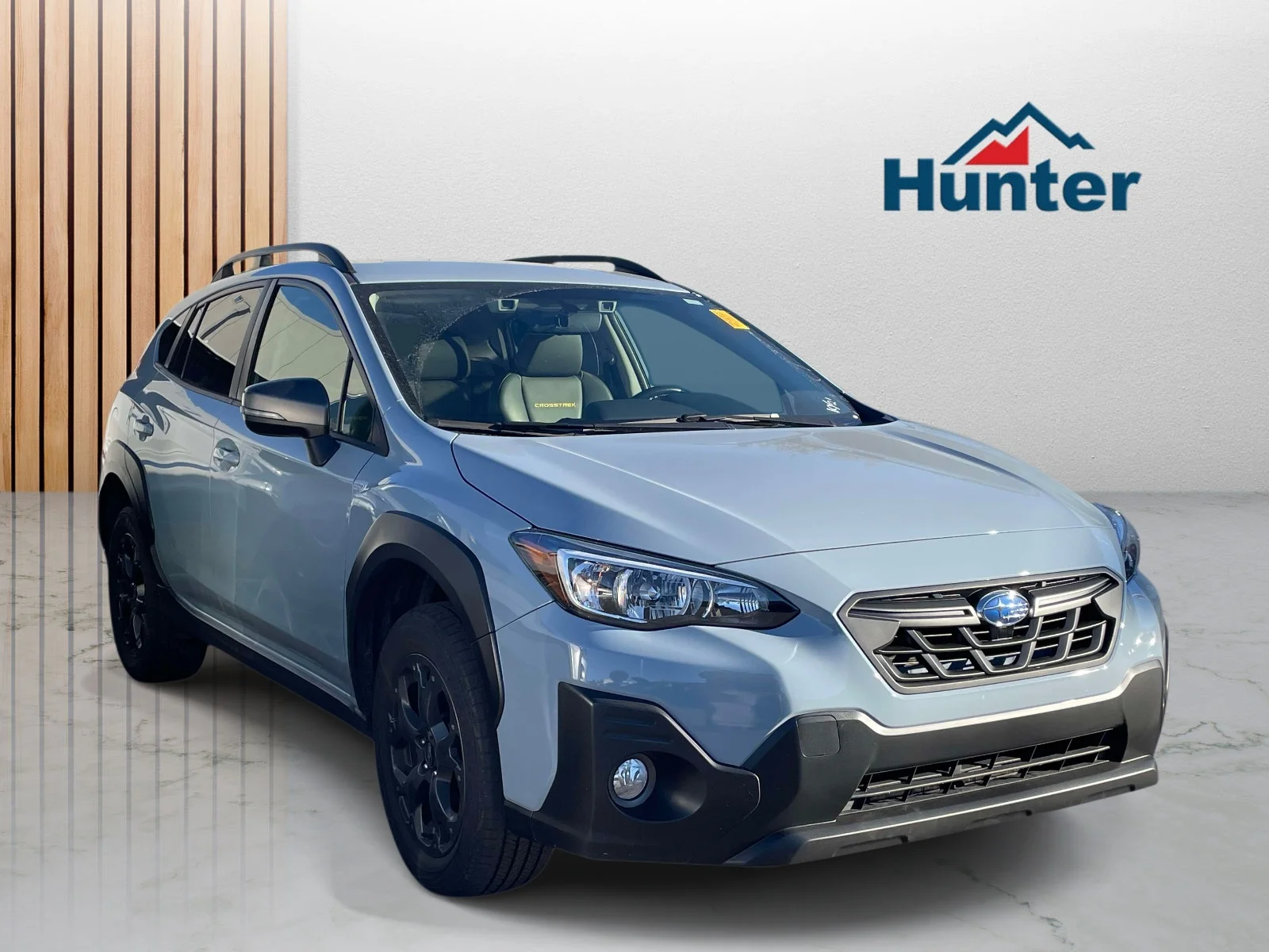 Used 2021 Cool Gray Khaki Subaru Sport image 1