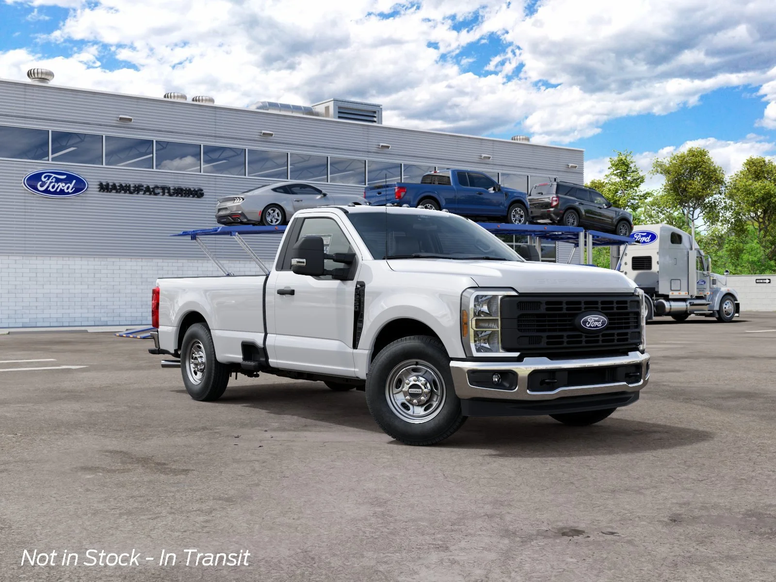 New 2027 White Ford XL image 1