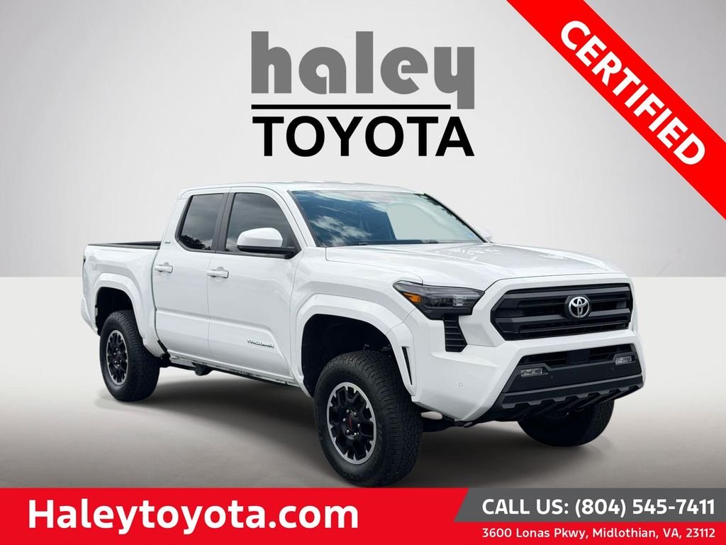 Certified Used 2024 White Toyota SR5 image 1