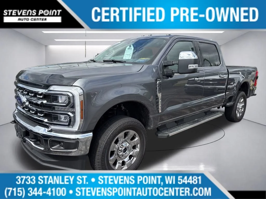 Used 2025 Carbonized Gray Metallic Ford Lariat image 1