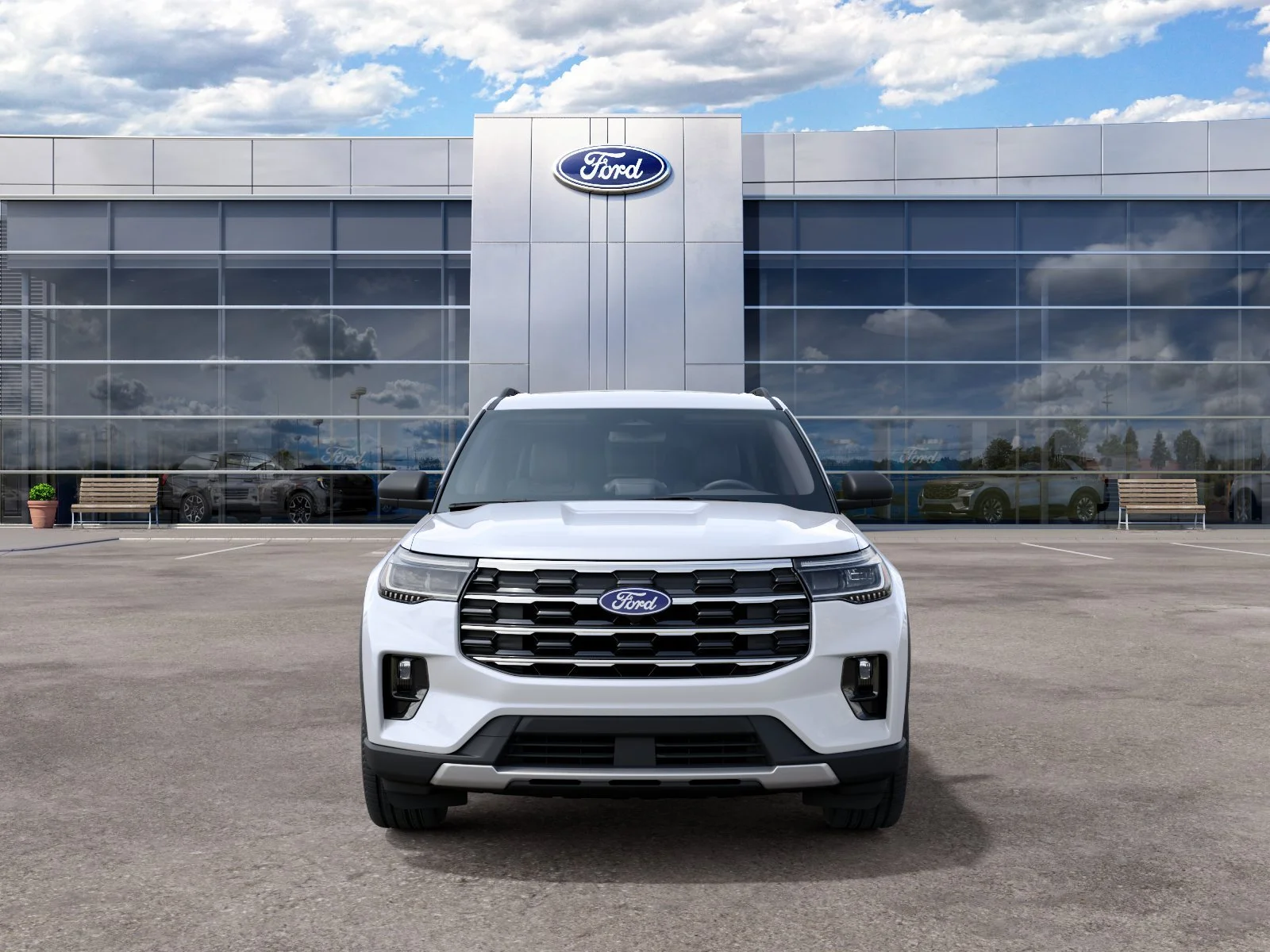 New 2027 Star White Metallic Tri-Coat Ford Active image 3