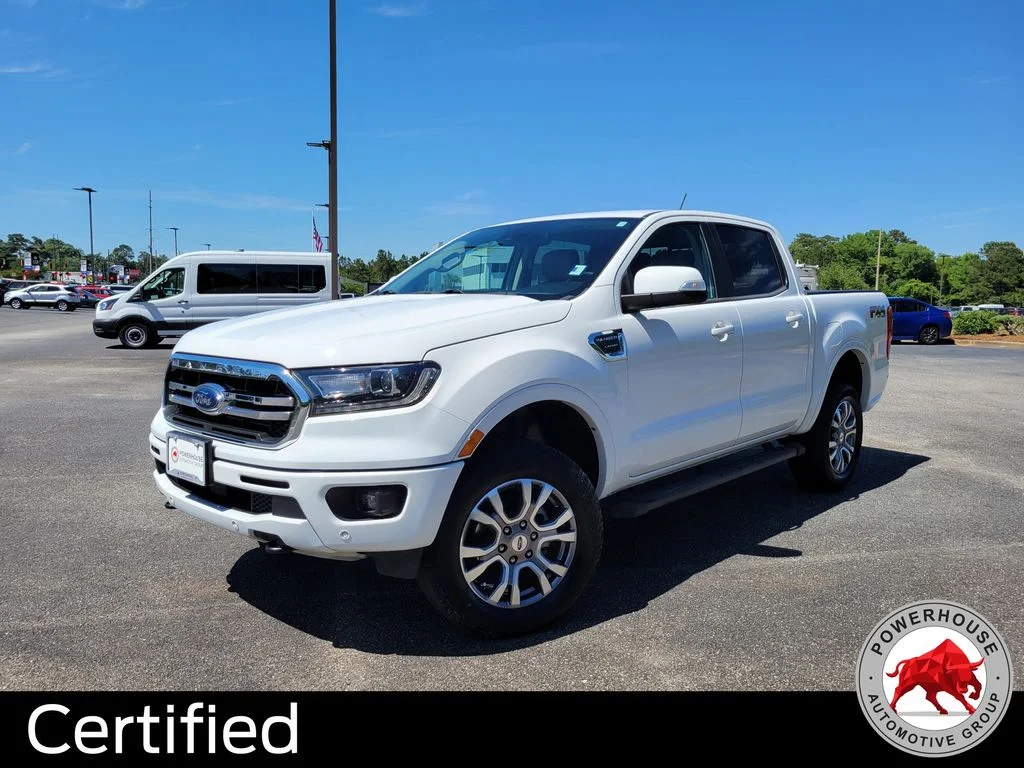 Used 2021 White Ford Lariat image 1