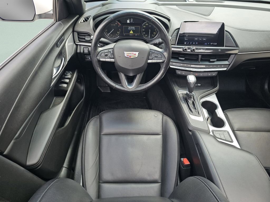 Used 2020 Crystal White Tricoat Cadillac Premium Luxury image 4