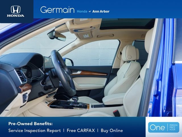Used 2023 Blue Metallic Audi 55 Prestige image 17