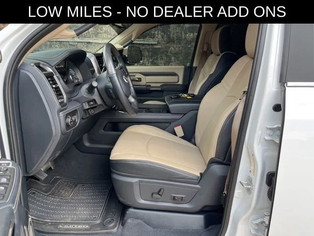 Used 2022 Bright White Clearcoat Ram Limited image 18
