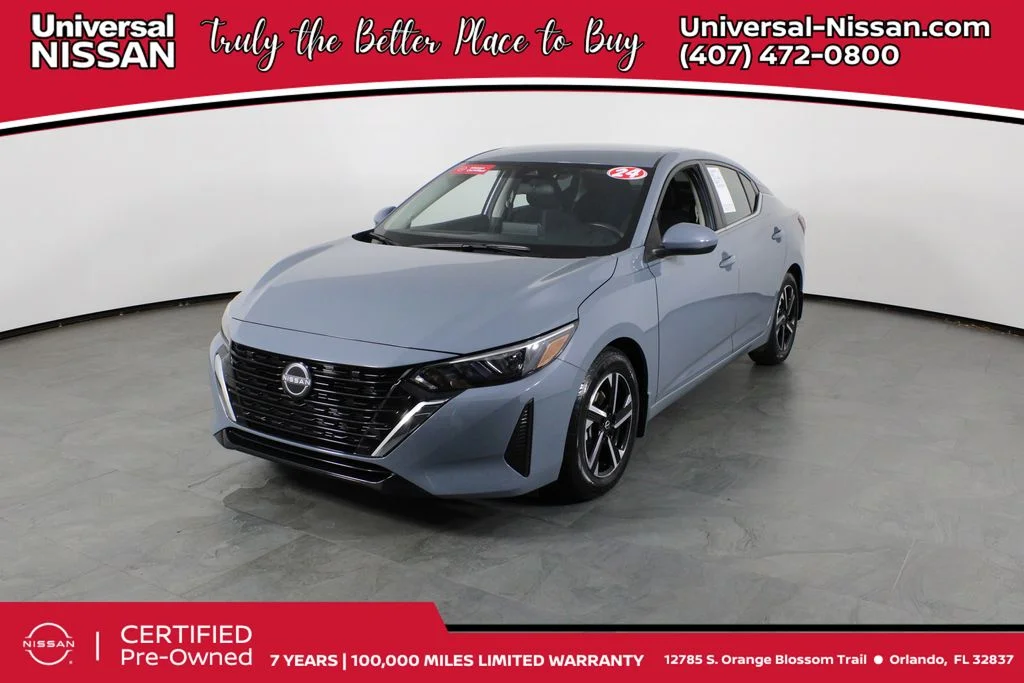 Certified Used 2024 Gray Nissan SV image 1