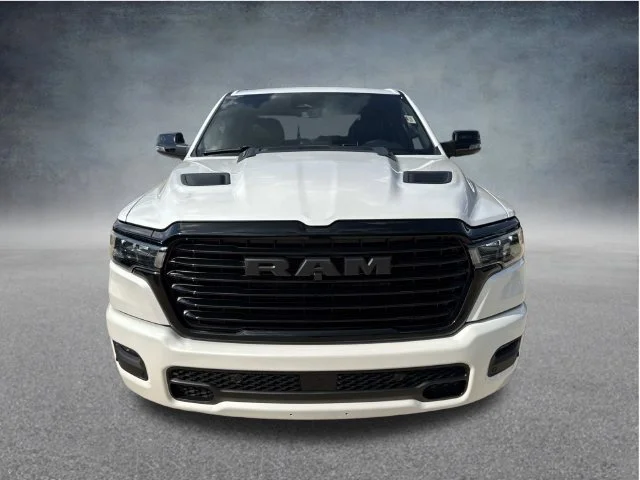 New 2026 Ivory White Tri-Coat Pearl-Coat Exterior Paint RAM Laramie image 6