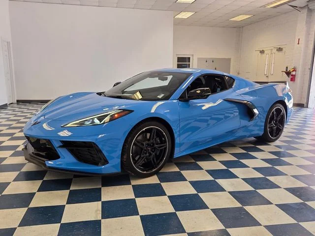 Used 2024 Blue Chevrolet Stingray image 3