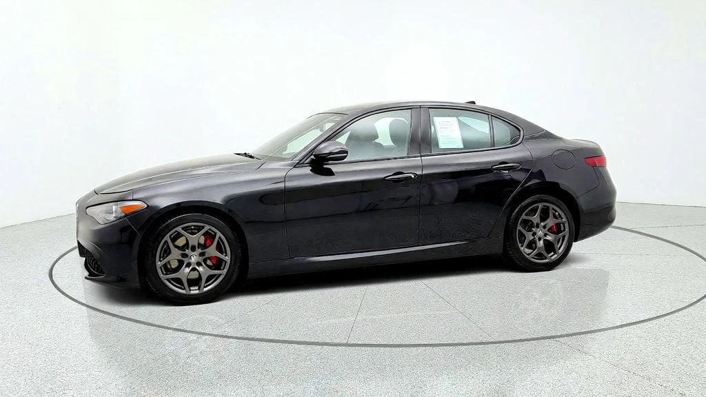 Used 2023 Vulcano Black Metallic Alfa Romeo Ti AWD image 8