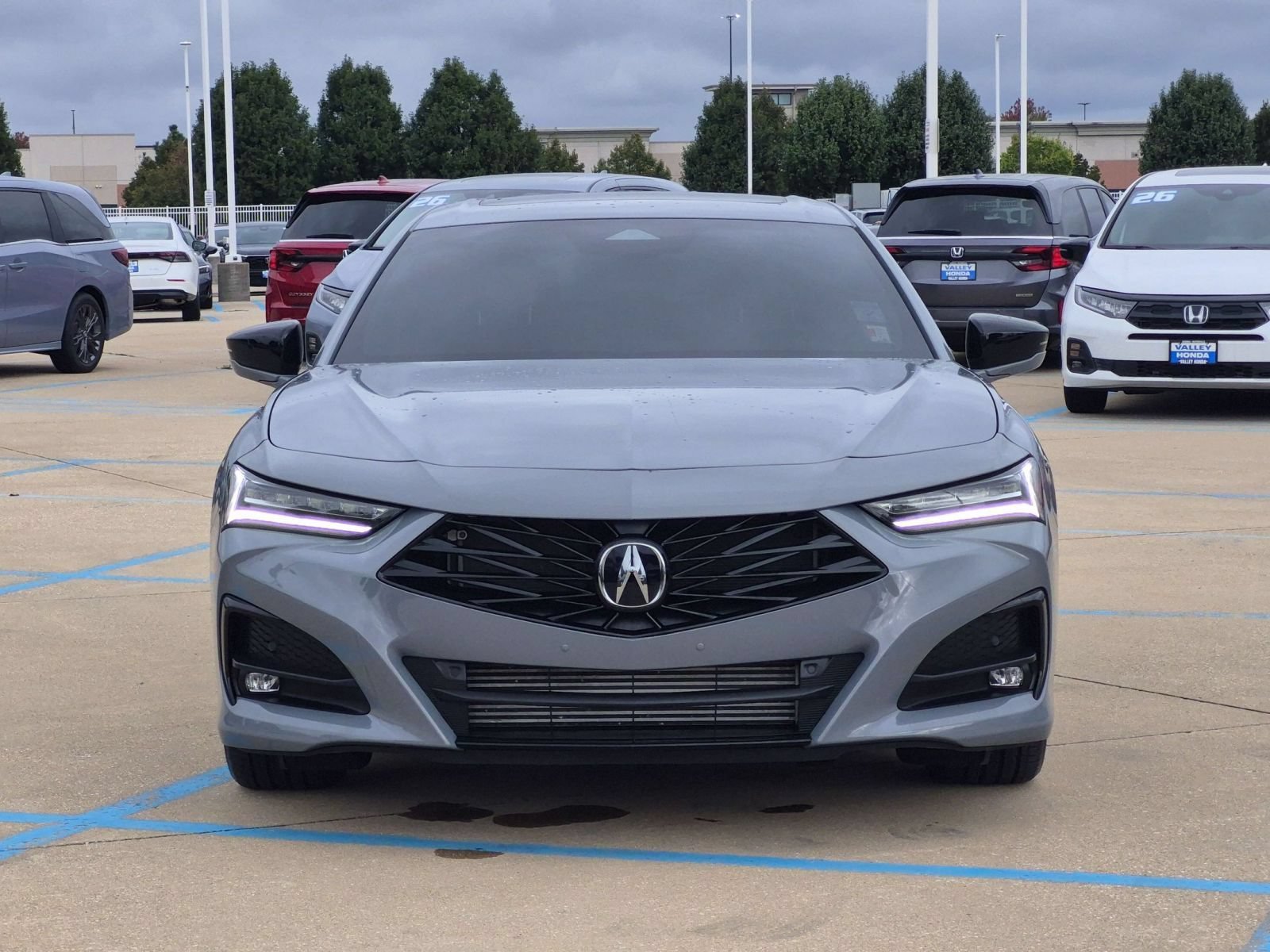 Used 2025 Urban Gray Pearl Acura SH-AWD w/ A-Spec Package image 3
