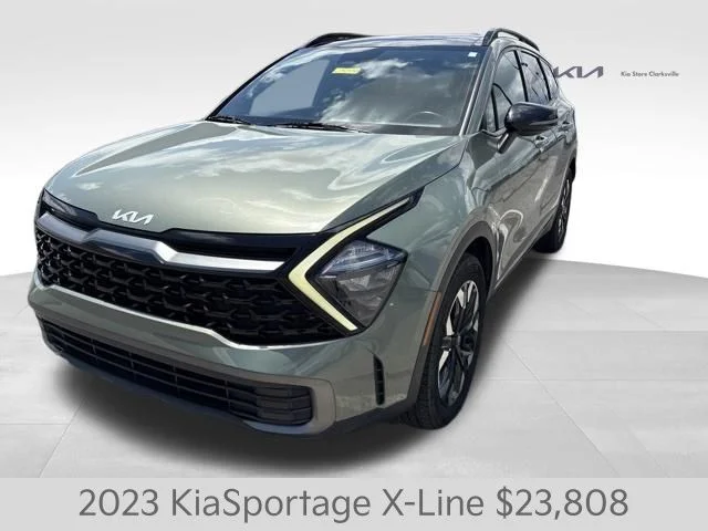 Certified Used 2023 Green Kia X-Line image 4